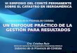 La experiencia de la Provincia de Córdoba Cra. Cristina Ruiz Dirección General de Presupuesto e Inversiones Públicas Gobierno de la Provincia de Córdoba