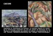 CUBISMO. Siguiendo el antecedente de Cezanne, el cubismo seguirá el camino de la abstracción señalando aun mas las líneas de contornos de las figuras y