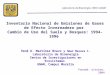 Inventario Nacional de Emisiones de Gases de Efecto Invernadero por Cambio de Uso del Suelo y Bosques: 1994-1996 Laboratorio de Bioenergía, CIECO UNAM