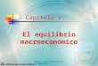 Braun, Llach: Macroeconomía argentina 1 Capítulo V: El equilibrio macroeconómico