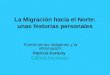 La Migración hacía el Norte: unas historias personales Fuente de las imágenes y la información: Patricia Fortuny CIESAS Peninsular