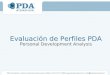Evaluación de Perfiles PDA Personal Development Analysis