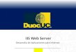 IIS Web Server Desarrollo de Aplicaciones para Internet