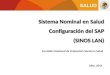 Julio, 2011 Sistema Nominal en Salud Configuración del SAP (SINOS LAN) Sistema Nominal en Salud Configuración del SAP (SINOS LAN) Comisión Nacional de