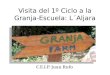 Visita del 1º Ciclo a la Granja-Escuela: L´Aljara C.E.I.P. Juan Rufo