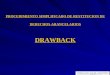 PROCEDIMIENTO SIMPLIFICADO DE RESTITUCION DE DERECHOS ARANCELARIOS DRAWBACK