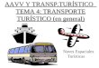 AAVV Y TRANSP.TURÍSTICO TEMA 4: TRANSPORTE TURÍSTICO (en general) Naves Espaciales Vuelo al e Turísticas