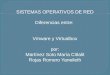 SISTEMAS OPERATIVOS DE RED Diferencias entre: Vmware y Virtualbox por: Martínez Soto María Citlalit Rojas Romero Yaneileth