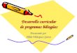 Desarrollo curricular de programas bilingües Presentado por Hilda Velásquez Garza
