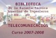 Biblioteca ETSI Telecomunicación UPM
