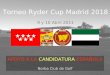APOYO A LA CANDIDATURA ESPAÑOLA Norba Club de Golf Torneo Ryder Cup Madrid 2018 9 y 10 Abril 2011