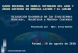 Valoración Económica de los Ecosistemas Hídricos, Acuáticos y Marino- Costeros Presentado por: Mgtr. Irina Madrid Panamá, 19 de agosto de 2010