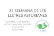 35 selmana de les lletres asturianes cellero
