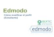 Edmodo - Cómo actualizo mi perfil - estudiante 2013