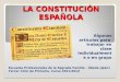 La constitucion española (trabajo en grupos)