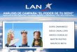 LAN.com Campaña "El poder de tu Dedo" 2011