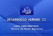 DESARROLLO HUMANO II CURSO COMPLEMENTARIO Técnico de Nivel Operativo