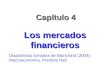 Capítulo 4 Los mercados financieros Diapositivas tomadas de Blanchard (2004): Macroeconomía. Prentice Hall