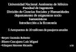 Universidad Nacional Autónoma de México Facultad de Ingeniería División de Ciencias Sociales y Humanidades departamento de asignaturas socio humanísticas