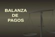 BALANZA DE PAGOS. Definición simple Registro de los ingresos y pagos monetarios realizados entre un país y el extranjero. Registro de los ingresos y pagos