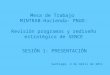 Mesa de Trabajo MINTRAB-Hacienda- PNUD: Revisión programas y rediseño estratégico de SENCE Santiago, 4 de Abril de 2011 SESIÓN 1: PRESENTACIÓN