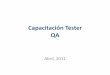 Capacitacitación Tester - QA 2