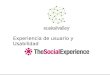 Experiencia de usuario y Usabilidad. 1.¿Qué es The Social Experience? 2.Diseño centrado en el usuario (UCD) 3.Experiencia de usuario (UX) 4.Usabilidad
