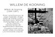 WILLEM DE KOONING Willem de Kooning (1904-1997). … Pintor norteamericano de origen holandés. Amigo íntimo de Arshile Gorky y discípulo suyo, Willem de