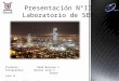 Presentación N°II Laboratorio de SEP Profesor : René Morales C. Integrantes: Daniel Isla V. Bruno Lazo M. Cristopher Maldonado C