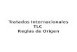 Tratados Internacionales TLC Reglas de Origen TRATADOS Y CONVENIOS INTERNACIONALES