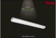 Illumina ® BS100 LED. BS 100 LED Ensamble: Diseño sencillo de 3 piezas que permite un fácil armado sin herramientas. 8 Clips que sellan y aseguran la
