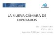LA NUEVA CÁMARA DE DIPUTADOS LXI LEGISLATURA 2009 – 2012 Agendas Políticas y otros temas