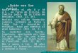 ¿Quién era San Pablo? Nació entre el año 8 y 10 d.C., en Tarso de Cilicia, de familia judía, de la tribu de Benjamín. (Hch. 21, 39). Recibió una sólida