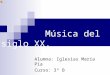 Músicos/Bandas del siglo XX