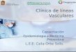 Clínica de líneas Vasculares Capacitación Epidemiología y Medicina Preventiva L.E.E: Celia Orbe Solís