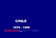 CHILE 1970 - 1989 1970-1973...1973 - 1989. ¿Qué sabes o entiendes de(l): El Comunismo v. El Socialismo El Capitalismo La Democracia La Dictadura La Guerra