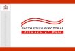Comisión Andina de Juristas Jurado Nacional de Elecciones (JNE) Foro del Acuerdo Nacional (AN) Asociación Civil Transparencia Idea Internacional CONVOCANTES