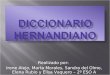 Diccionario de términos hernandianos