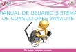 Winalite Manual de Usuario - Sistema de Consultores OnLine del Plan Tradicional