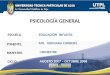 Psicología General (I Bimestre)