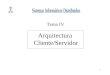 1 Arquitectura Cliente/Servidor Tema IV. 2 Justificación Cliente/Servidor