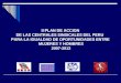 II PLAN DE ACCION DE LAS CENTRALES SINDICALES DEL PERU PARA LA IGUALDAD DE OPORTUNIDADES ENTRE MUJERES Y HOMBRES 2007-2012