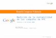 SearchCongress Valencia Google Reza Ghassemi Medición de la rentabilidad de las campañas de PPC