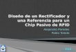 Alejandro Paredes Pablo Toledo. RFID Motivación y objetivos Rectificadores Referencias Circuito completo Conclusión Preguntas