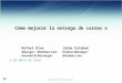 © 2010 Microsoft Corporation. Cómo mejorar la entrega de correo a. 6 DE MAYO DE 2010 Rafael Ríos Manager - Windows Live: Hotmail & Messenger Jaime Esteban