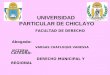 UNIVERSIDAD PARTICULAR DE CHICLAYO Abogada: VARGAS CHAFLOQUE VANESSA VICTORIA CATEDRA: DERECHO MUNICIPAL Y REGIONAL FACULTAD DE DERECHO