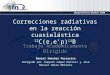 Correcciones radiativas en la reacción cuasielástica 12 C(e,ep) 11 B Trabajo Académicamente Dirigido Daniel Sánchez Parcerisa Dirigido por Joaquín López