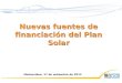 Nuevas fuentes de financiación del Plan Solar Montevideo, 17 de setiembre de 2013