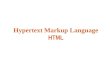 Hypertext Markup Language HTML. OBJETIVOS Conocer los fundamentos de HTML Escribir HTML usando un editor sencillo Escribir HTML usando otra herramienta