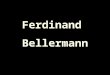 Ferdinand Bellermann Ferdinand Bellermann 1814 - 1889 La visión europea del paisaje venezolano
